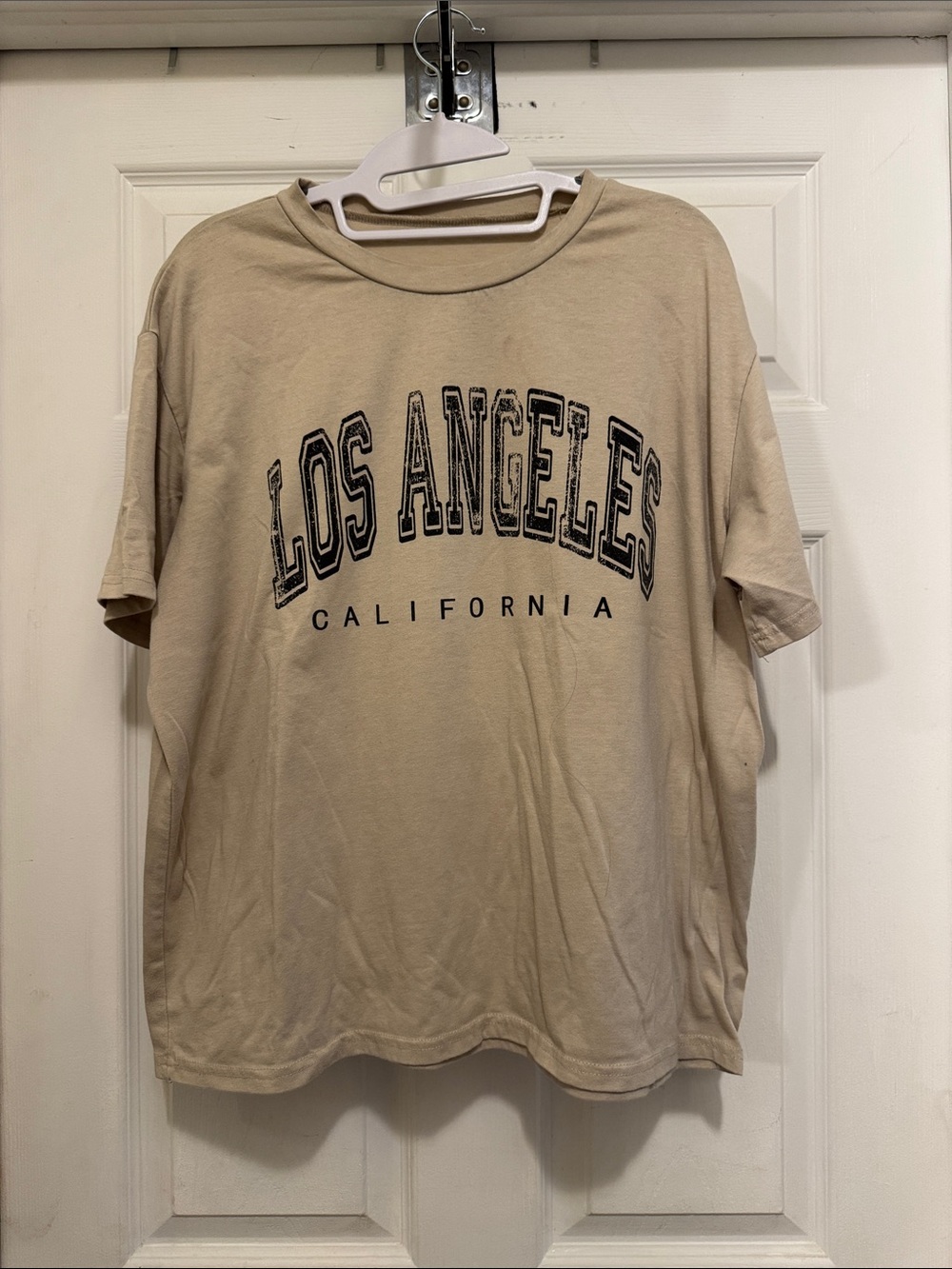 Los Angeles Graphic Tee - Beige